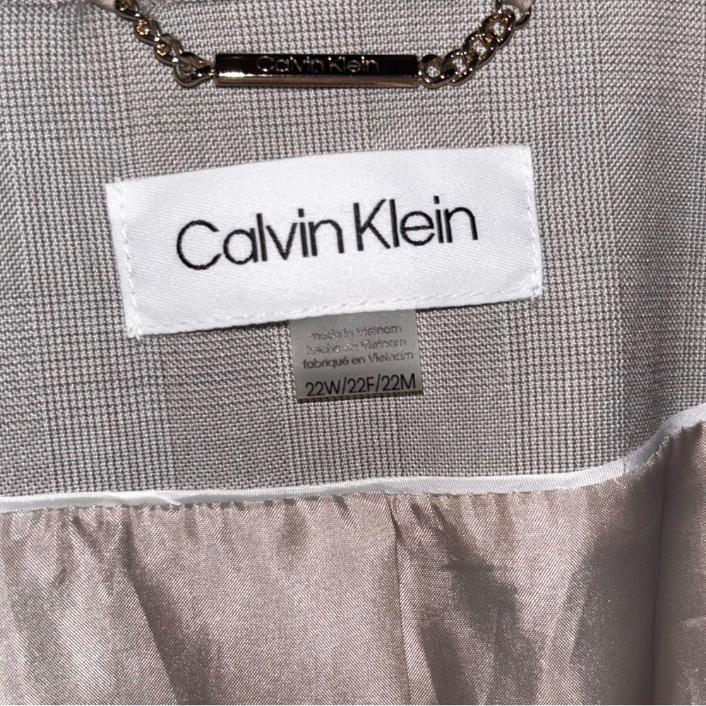 BEAUTIFUL Calvin Klein PLUS BLAZER 22W - Picture 10 of 10